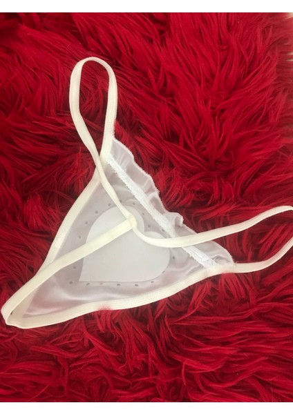 Ipli Şifon String Külot