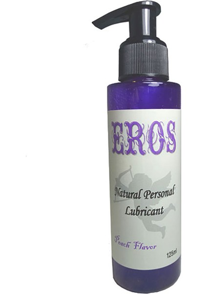 Aromatic Lubr Peach Lubricant / Eros Lubr Şeftali Aromalı Büyük Boy Annal Vajjinal Kayd.ırıcı 120 ml Ölçek - Aromatik Bay Bayan Kullanım