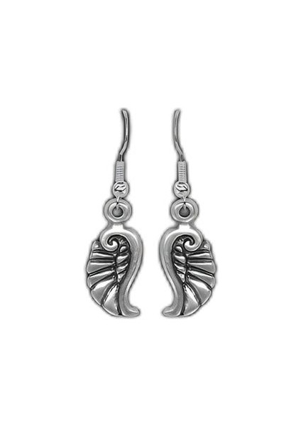 Özel Tasarım Melek Kanadı Küpe - 4036