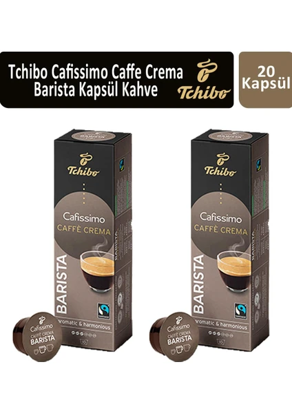 Cafissimo Barista Caffe Crema Kapsül Kahve x 2 Adet