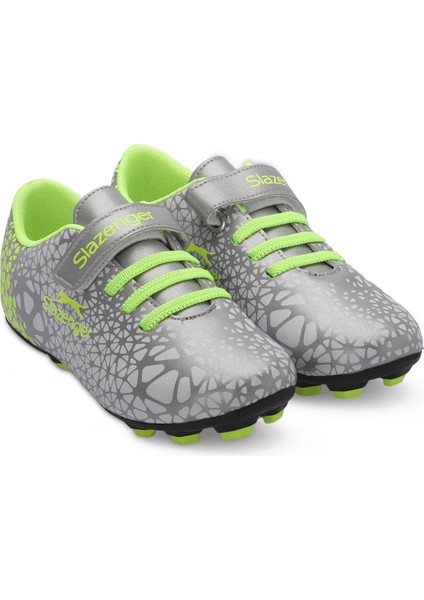 CRYSTAL Unisex Çocuk Halısaha Futbol Kramponu Gri