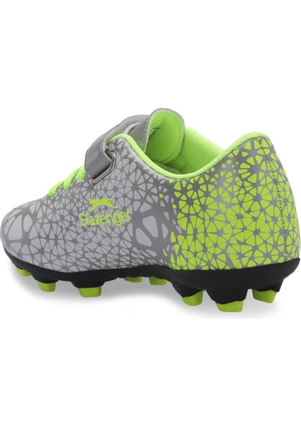 CRYSTAL Unisex Çocuk Halısaha Futbol Kramponu Gri
