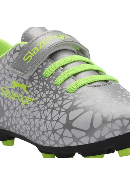 CRYSTAL Unisex Çocuk Halısaha Futbol Kramponu Gri