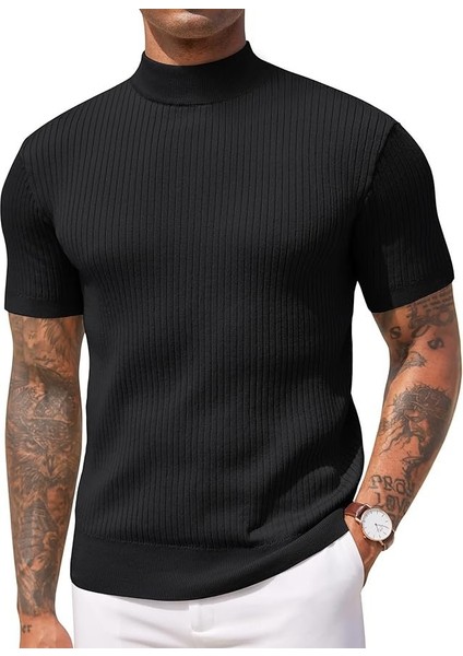 Sow Yarım Balıkçı Triko T-Shirt modelleri