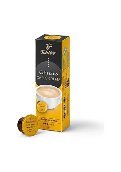 Cafissimo Caffe Crema Fine Aroma Kapsül Kahve x 4 Adet