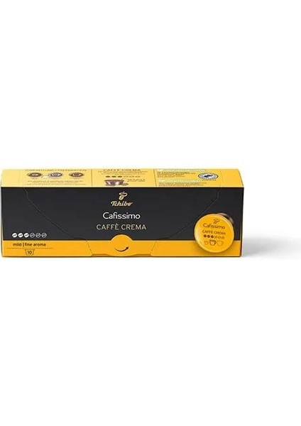 Cafissimo Caffe Crema Fine Aroma Kapsül Kahve x 4 Adet