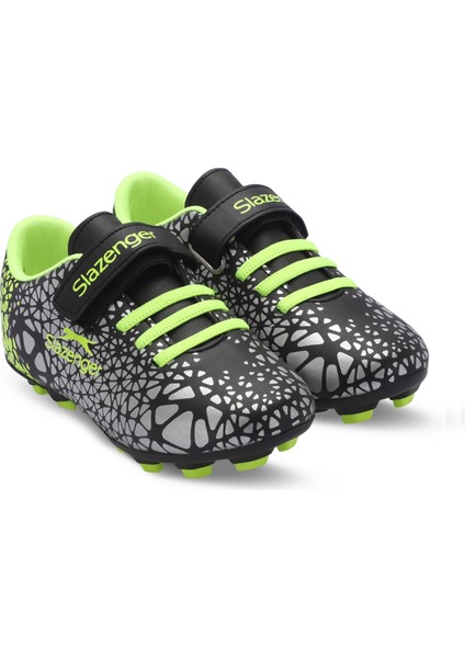 CRYSTAL Unisex Çocuk Halısaha Futbol Kramponu Siyah / Yeşil fiyatları