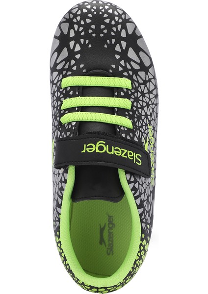 CRYSTAL Unisex Çocuk Halısaha Futbol Kramponu Siyah / Yeşil indirimleri