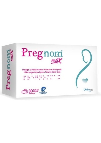 Pregnom Max 30  Kapsül