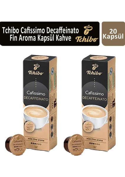 Cafissimo Caffe Crema Decaffinated Kapsül Kahve x 2 Adet