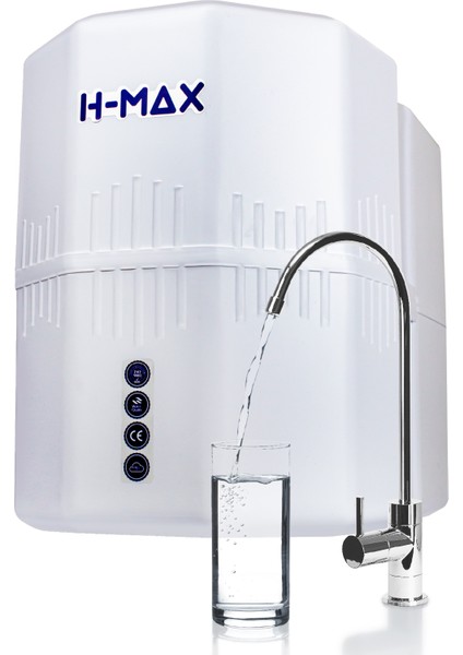 6 Aşamalı Alkali Mineral Filtreli 12 lt Metal Tanklı Su Arıtma Cihazı