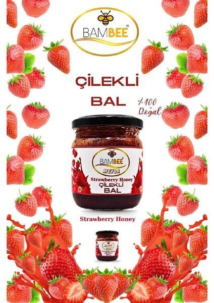 Meyba Çilekli Bal 250 gr