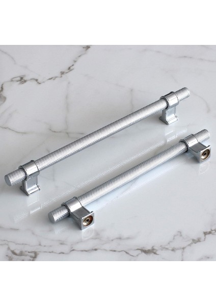 Hisar Krom Renk Metal Kulp 160 mm Tırtıklı Desen Çekmece Mobilya Mutfak Dolabı Dolap Kulpları Kulbu fiyatları