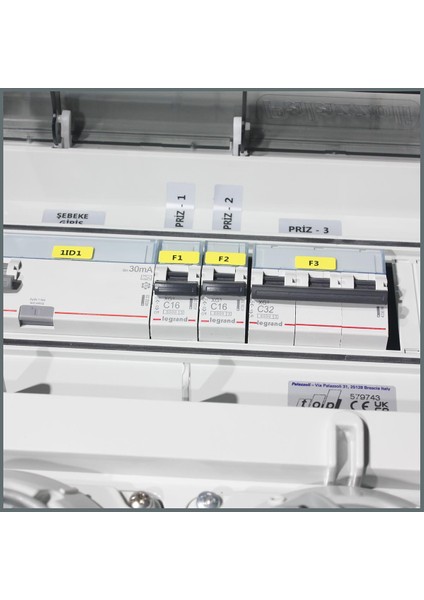 IP66 Kombinasyon Panosu 2AD. 3X16A, 1AD. 5X32A Kilitli Priz