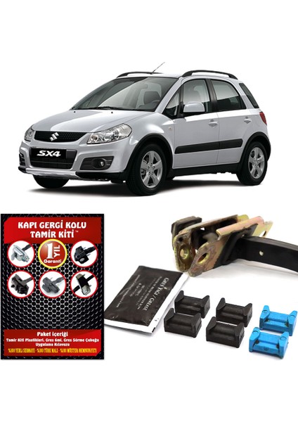 Suzuki Sx4 Kapı Gergi (Limitör) Tamir Kiti 2004-2017 (2 Kapı Set)