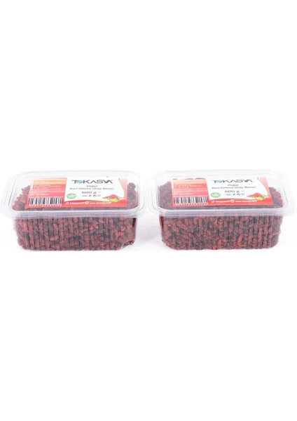 Doğal Kurt Üzümü (Goji Berry) 500 G (2 Li Paket)