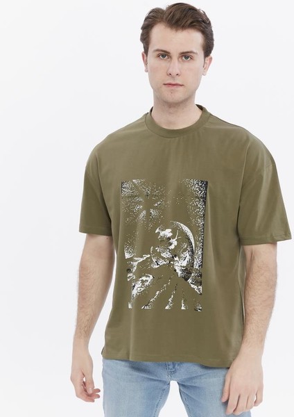 Oversize Baskılı Tişört fiyatları