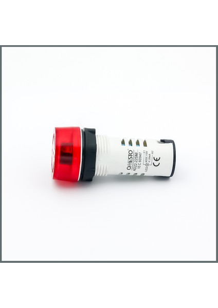 LED Flaşörlü Buzzer 110VAC (Kırmızı) modelleri