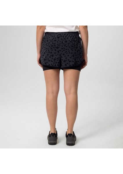 Stromboli Kadın Leaf Black Outdoor Şort indirimleri
