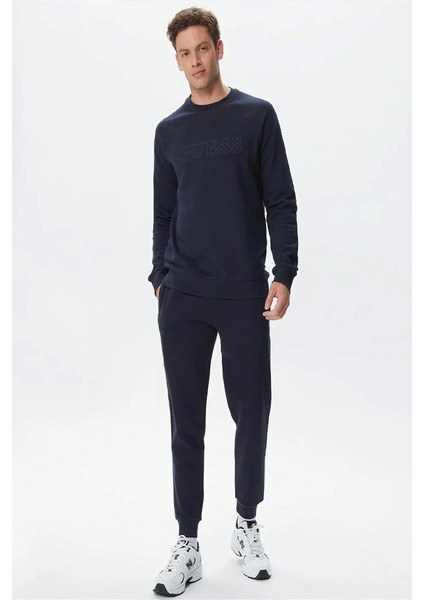 Aldwin Long Erkek Lacivert Eşofman Altı