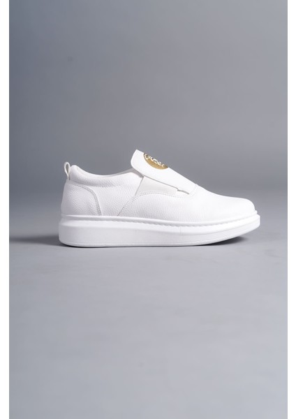 Hippo Bağcıksız Cilt Erkek Günlük Sneaker Ayakkabı Bt Beyaz fırsatları