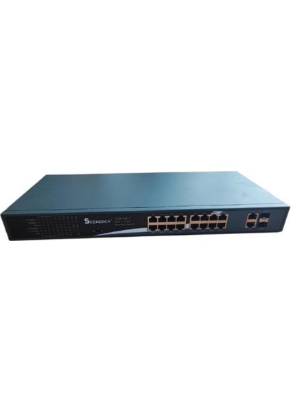 SE-1016G+2GE2S 16 Port Poe Switch / 16 Poe 10/100/1000 Mbps / Poe Switch 16 Port