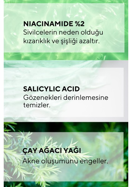 The Ceel SivilceAkne Cilt Serumu Salisilik Asit Çay AğacıItır 30 ml