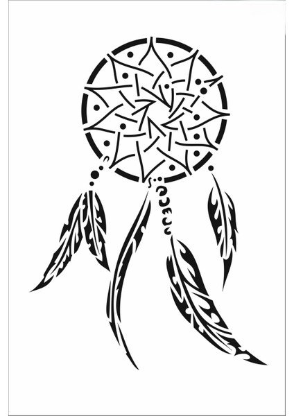 Stencil Sarayi Boyama Şablon Figür - 4030