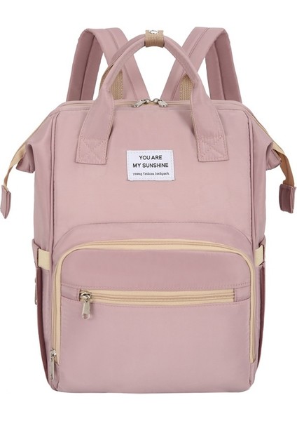 Mumya Çantası Büyük Kapasiteli Yaz Yeni Stil Hafif Basit Moda Kore Tarzı Anne ve Çocuk Malzemeleri Saklama Çantası Bebek Çantası Bekliyor (Yurt Dışından)