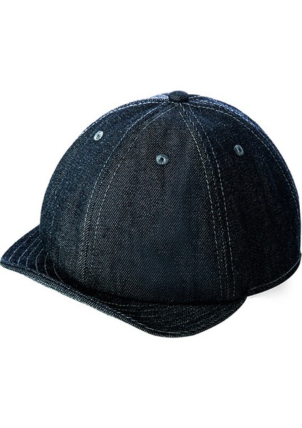 Kısa Siperlikli Erkek Retro Denim Denim Şapka (Yurt Dışından)