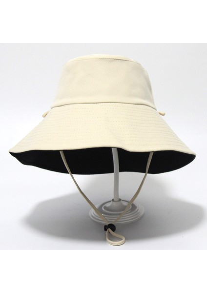 Çift Taraflı Kova Şapka Büyük Kenarlı Güneş Şapkası (Yurt Dışından)