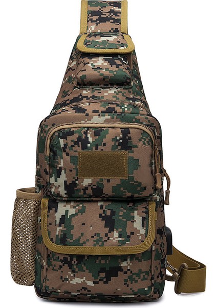 Cool Walker Su Şişesi Kol Göğüs Çantası Doğa Sporları Göğüs Paketi Taktik Omuz Çantası (Yurt Dışından)