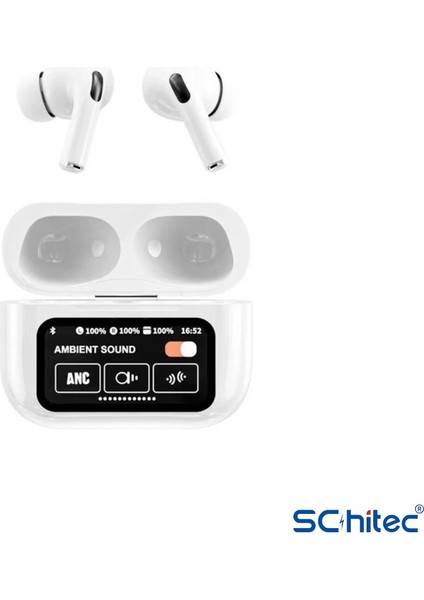 A88 Pro OLED Ekranlı Anc/enc Destekli 5.0 Beyaz Bluetooth Kulaklık Beyaz fiyatları