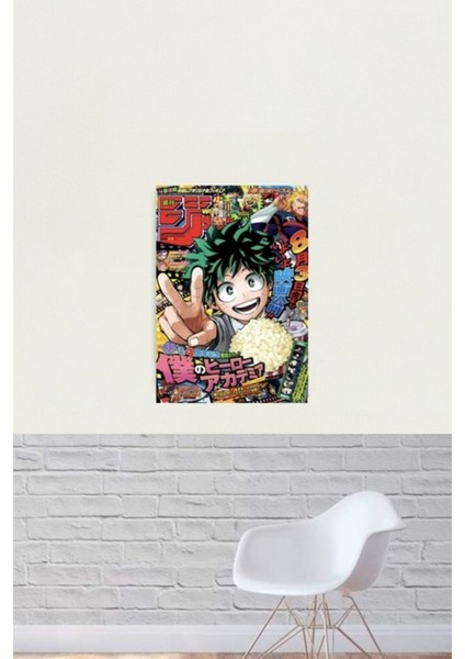 Bnha Dergisi #4 Tablo Ahşap Poster Dekoratif fiyatları