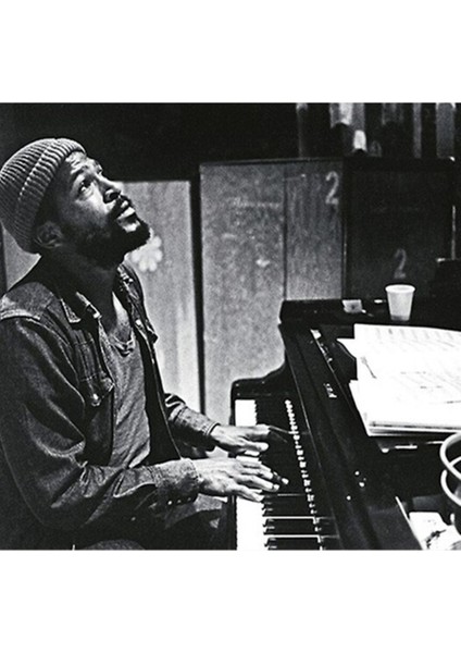 Marvin Gaye Piyanist Tablo Ahşap Poster Dekoratif