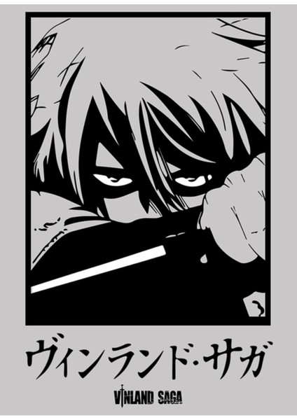 Vinland Saga - Thorfinn Tablo Ahşap Poster Dekoratif
