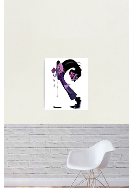 Crona Gorgon Rezonans Tablo Ahşap Poster Dekoratif