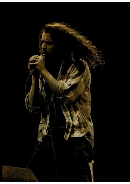 Chris Cornell Tablo Ahşap Poster Dekoratif