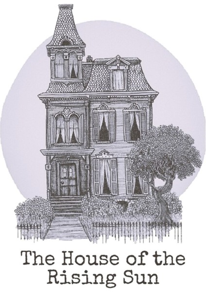Yükselen Güneşin Evi Tablo Ahşap Poster Dekoratif