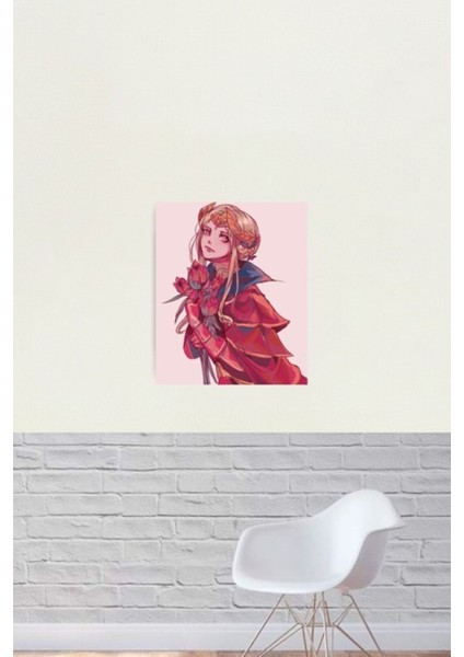 [FE3H Çiçekler] Edelgard Von Hresvelg Tablo Ahşap Poster Dekoratif fiyatları
