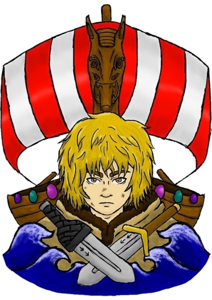 Thorfinn Vinland Saga Tablo Ahşap Poster Dekoratif