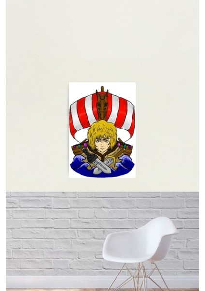 Thorfinn Vinland Saga Tablo Ahşap Poster Dekoratif fiyatları