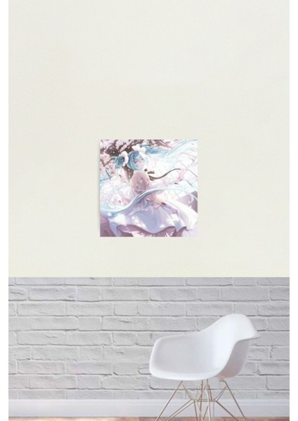 Hatsune Miku Sakura Baskı Tablo Ahşap Poster Dekoratif fiyatları