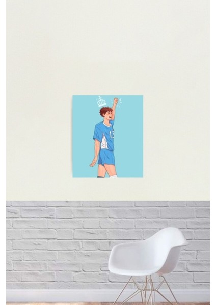 Tooru Oikawa Baskı #2 Tablo Ahşap Poster Dekoratif