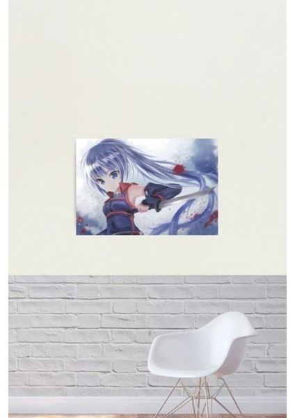 Log Horizon - Şirin Akatsuki Tablo Ahşap Poster Dekoratif