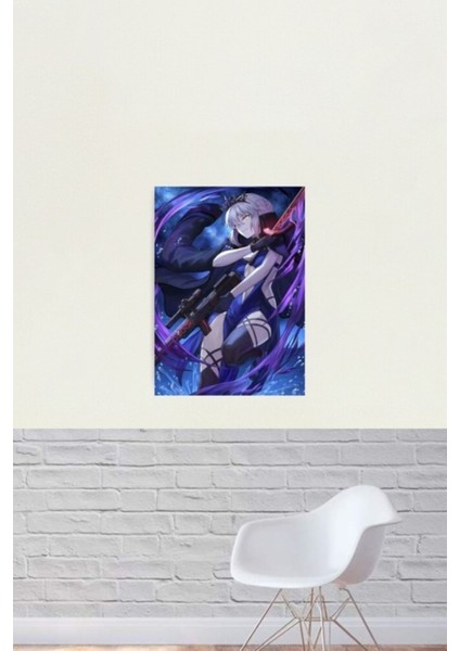 Fgo Artoria Rider Alter Tablo Ahşap Poster Dekoratif