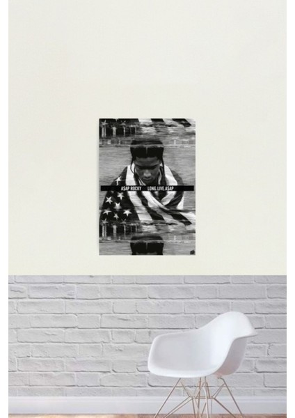 A$ap Rocky "long.lıve.a$ap" Albüm Posteri Tablo Ahşap Poster Dekoratif