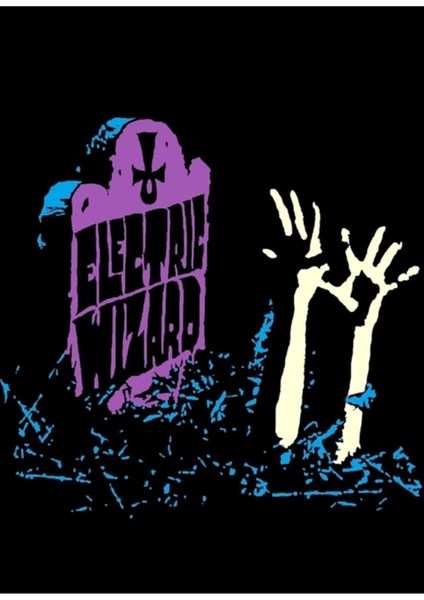 Elektrik Sihirbazı - Mezar Taşı Tablo Ahşap Poster Dekoratif