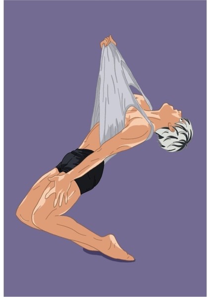 Bokuto Koutarou Dansçısı Haikyuu Tablo Ahşap Poster Dekoratif