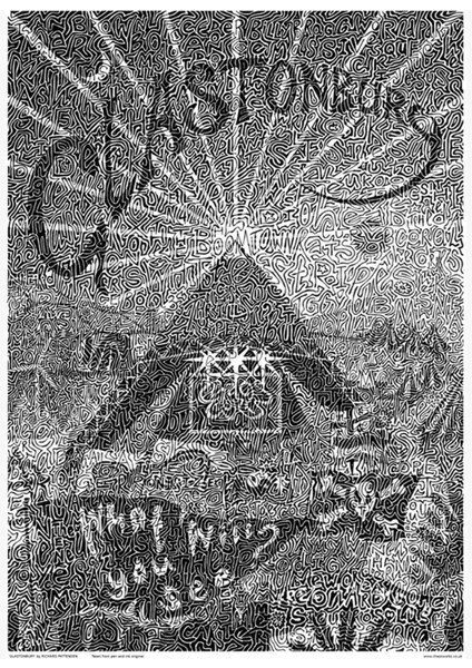 Glastonbury (2010) Tablo Ahşap Poster Dekoratif